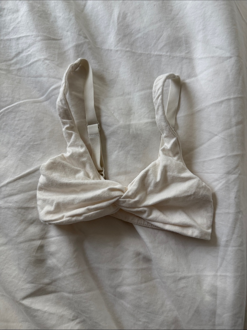 SKIMS Twist Knot Bralette - Cream